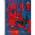 Foto ilustrativa Caderno Capa Dura Universitário 1 Matéria Spider Man: Brand New Day 80 Folhas
