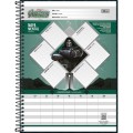 Foto ilustrativa Caderno Capa Dura Universitário 10 Matérias Avengers Doomsday 160 Folhas