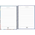 Foto ilustrativa Caderno Capa Dura Universitário 10 Matérias Avengers Fit 160 Folhas