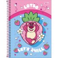 Foto ilustrativa Caderno Capa Dura Universitário 10 Matérias Lotso 160 Folhas