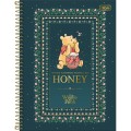 Foto ilustrativa Caderno Capa Dura Universitário 10 Matérias Pooh Core 160 Folhas