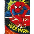 Foto ilustrativa Caderno Capa Dura Universitário 10 Matérias Spider-Man Fit 160 Folhas