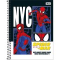 Foto ilustrativa Caderno Capa Dura Universitário 10 Matérias Spider-Man Fit 160 Folhas
