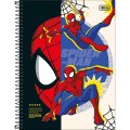 Foto ilustrativa Caderno Capa Dura Universitário 10 Matérias Spider-Man Fit 160 Folhas