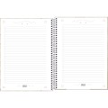 Foto ilustrativa Caderno Capa Dura Universitário 15 Matérias TinyTAN 240 Folhas