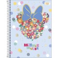 Foto ilustrativa Caderno Capa Dura Universitário Minnie Fit 1 Matéria 80 Folhas