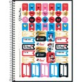 Foto ilustrativa Caderno Capa Dura Universitário Minnie Fit 10 Matérias 160 Folhas