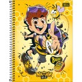 Foto ilustrativa Caderno Capa Dura Universitário Natan Por Aí 1 Matéria 80 Folhas
