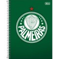 Foto ilustrativa Caderno Capa Dura Universitário Palmeiras 20 Matérias 320 Folhas