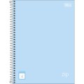 Foto ilustrativa Caderno Capa Dura Universitário Quadriculado 1x1 cm Zip Colors 80 Folhas