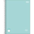 Foto ilustrativa Caderno Capa Dura Universitário Quadriculado 1x1 cm Zip Colors 80 Folhas