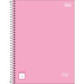 Foto ilustrativa Caderno Capa Dura Universitário Quadriculado 1x1 cm Zip Colors 80 Folhas
