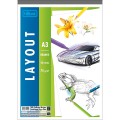 Foto ilustrativa Caderno Colado Layout A3 Branco Tilibra 50 Folhas