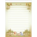 Foto ilustrativa Caderno Colado Papel Carta Pooh 50 Folhas