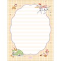 Foto ilustrativa Caderno Colado Papel de Carta Doggy 48 Folhas