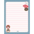 Foto ilustrativa Caderno Colado Papel de Carta Mofusand 48 Folhas