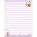 Foto ilustrativa Caderno Colado Papel de Carta Pooh 48 Folhas