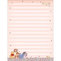 Foto ilustrativa Caderno Colado Papel de Carta Pooh 48 Folhas