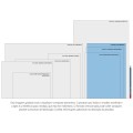 Foto ilustrativa Caderno Colado Pintura Multiuso A4 Tilibra 12 Folhas