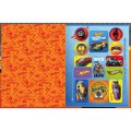Foto ilustrativa Caderno de Caligrafia Brochura Capa Dura Hot Wheels 40 Folhas