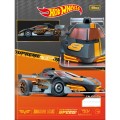 Foto ilustrativa Caderno de Caligrafia Brochura Capa Dura Hot Wheels 40 Folhas