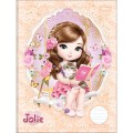 Foto ilustrativa Caderno de Caligrafia Brochura Capa Dura Jolie 40 Folhas