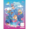 Foto ilustrativa Caderno de Caligrafia Brochura Capa Dura Spice Kids Feminino 40 Folhas