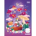 Foto ilustrativa Caderno de Caligrafia Brochura Capa Dura Spice Kids Feminino 40 Folhas