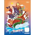 Foto ilustrativa Caderno de Caligrafia Brochura Capa Dura Spice Kids Masculino 40 Folhas