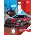 Foto ilustrativa Caderno de Caligrafia Brochura Capa Dura X-Racing 40 Folhas