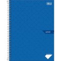 Foto ilustrativa Caderno de Caligrafia Espiral Capa Dura Universitário Lunix 80 Folhas