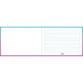 Foto ilustrativa Caderno de Caligrafia Horizontal Brochura 1/4 Capa Dura Spice Kids 40 Folhas