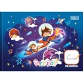 Foto ilustrativa Caderno de Caligrafia Horizontal Brochura 1/4 Capa Dura Spice Kids 40 Folhas