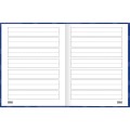 Foto ilustrativa Caderno de Caligrafia Pauta Ampliada Brochura Capa Dura Tilibra Neuro 40 Folhas
