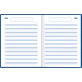 Foto ilustrativa Caderno de Caligrafia Pauta Azul Brochura Capa Dura Kids 40 Folhas