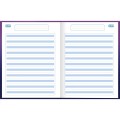 Foto ilustrativa Caderno de Caligrafia Pauta Azul Brochura Capa Dura Spice Kids 40 Folhas