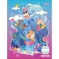 Foto ilustrativa Caderno de Caligrafia Pauta Azul Brochura Capa Dura Spice Kids 40 Folhas