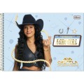 Foto ilustrativa Caderno de Cartografia e Desenho Espiral Capa Dura Ana Castela 80 Folhas