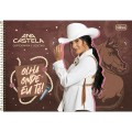 Foto ilustrativa Caderno de Cartografia e Desenho Espiral Capa Dura Ana Castela 80 Folhas
