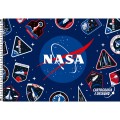 Foto ilustrativa Caderno de Cartografia e Desenho Espiral Capa Dura Nasa 80 Folhas