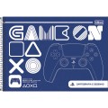 Foto ilustrativa Caderno de Cartografia e Desenho Espiral Capa Dura PlayStation80 Folhas