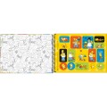 Foto ilustrativa Caderno de Cartografia e Desenho Espiral Capa Dura Simpsons 80 Folhas
