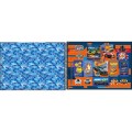 Foto ilustrativa Caderno de Cartografia e Desenho Milimetrado Espiral Capa Dura Hot Wheels 80 Folhas