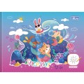 Foto ilustrativa Caderno de Desenho Brochura 1/4 Capa Dura Spice Kids 40 Folhas