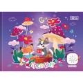 Foto ilustrativa Caderno de Desenho Brochura 1/4 Capa Dura Spice Kids 40 Folhas
