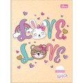 Foto ilustrativa Caderno de Linguagem Brochura Capa Dura Spice 40 Folhas