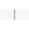Foto ilustrativa Caderno de Música Espiral Capa Flexível Pequeno Tilibra 48 Folhas