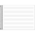 Foto ilustrativa Caderno de Música Espiral Capa Flexível Pequeno Tilibra 48 Folhas