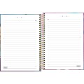 Foto ilustrativa Caderno Espiral Capa Dura 1/4 Ana Castela 80 Folhas