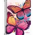 Foto ilustrativa Caderno Espiral Capa Dura 1/4 Bloom 80 Folhas